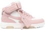 Off White Casual Sneakers voor dagelijks gebruik Pink Dames - Thumbnail 2