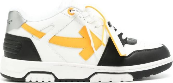 Off-White Out Of Office leren sneakers Wit