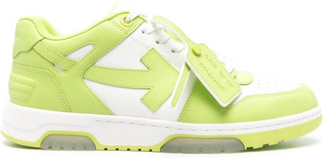 Off-White Out of Office leather sneakers Wit