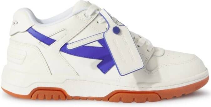 Off-White Out Of Office leren sneakers Wit
