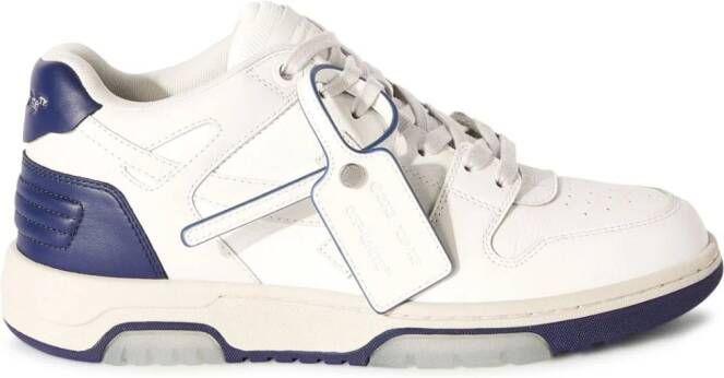 Off-White Out Of Office leren sneakers Wit