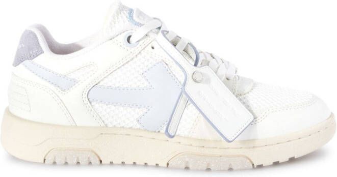 Off-White Out Of Office leren sneakers Wit