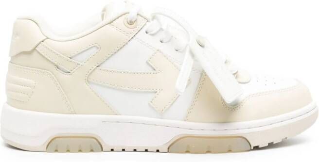 Off-White Out Of Office low-top sneakers Beige