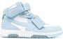 Off-White Out Of Office mid-top sneakers Blauw - Thumbnail 1