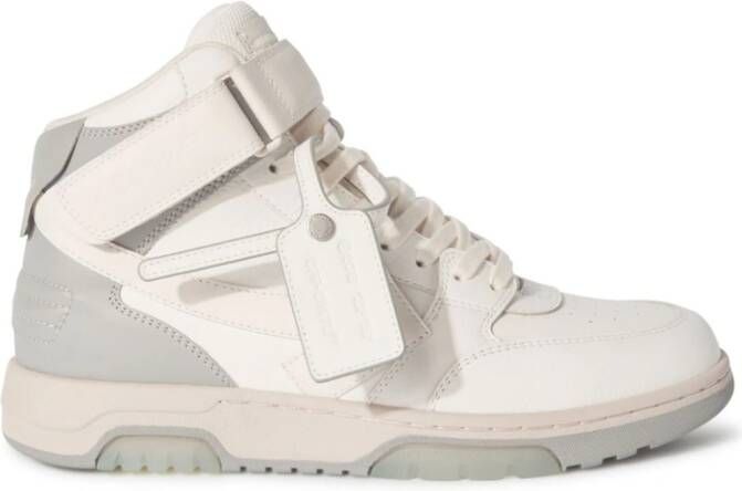 Off-White Out Of Office mid-top sneakers Wit