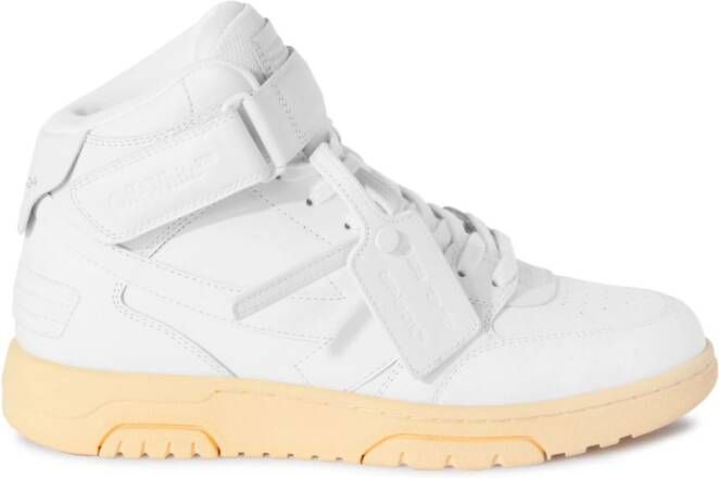 Off-White Out Of Office mid-top sneakers Wit