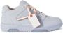 Off-White Out of Office suède sneakers Blauw - Thumbnail 1