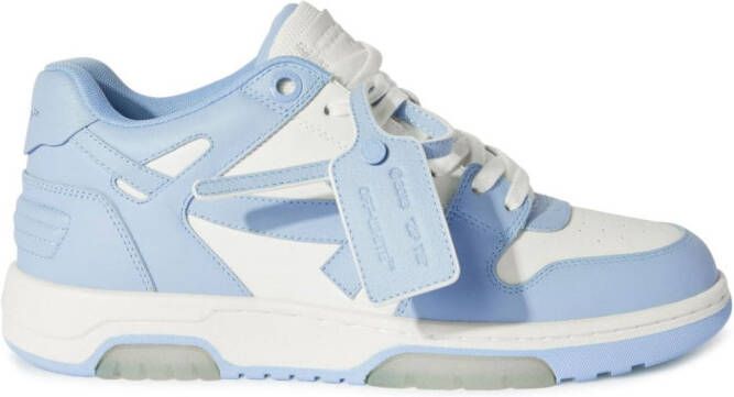 Off-White Out-Off-Office leren sneakers Blauw