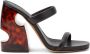Off-White Pop Meteor leren muiltjes Zwart - Thumbnail 1
