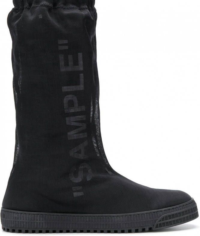 Off-White Sample boots Zwart