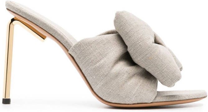 Off-White Sandalen met strikdetail Beige