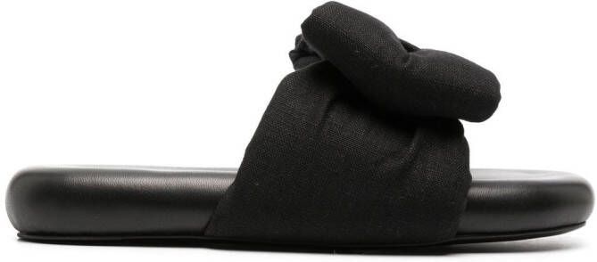 Off-White Sandalen met strikdetail Zwart