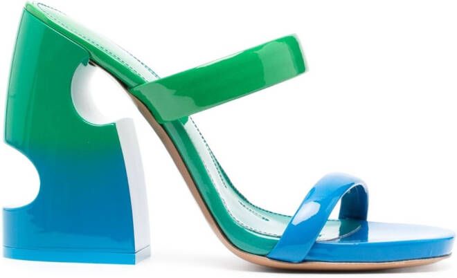 Off-White Shade Meteor Block sandalen Blauw
