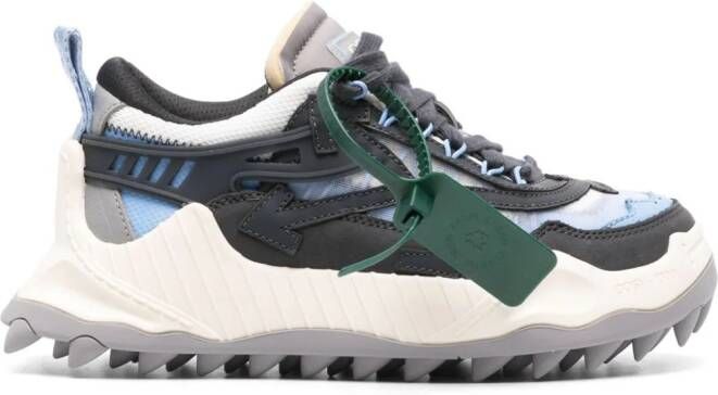 Off-White Spring leren muiltjes Blauw