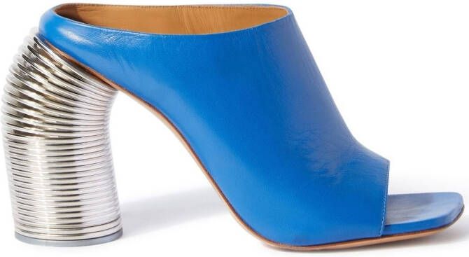 Off-White Spring muiltjes met hoge hak Blauw