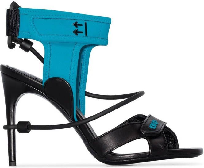 Off-White Surf pumps Petrol blue no color