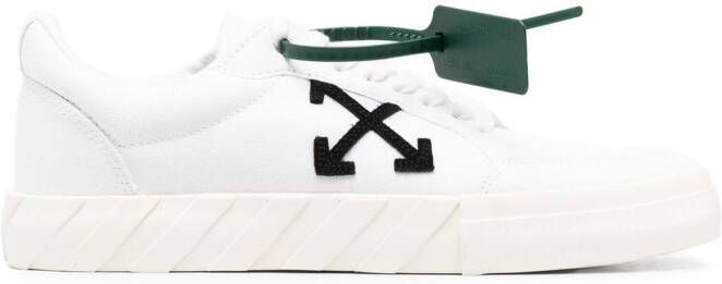 Off-White Vulcanized low-top sneakers Wit