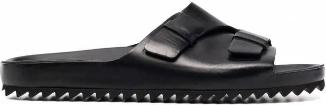 Officine Creative Agora sandalen met dubbele gesp Zwart