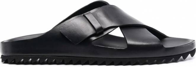 Officine Creative Agora slippers Zwart