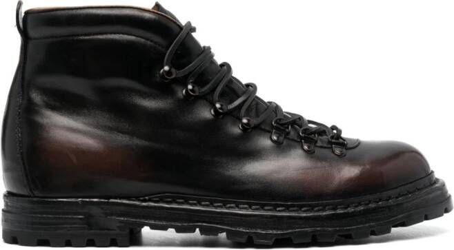 Officine Creative Artik 001 leren laarzen Bruin