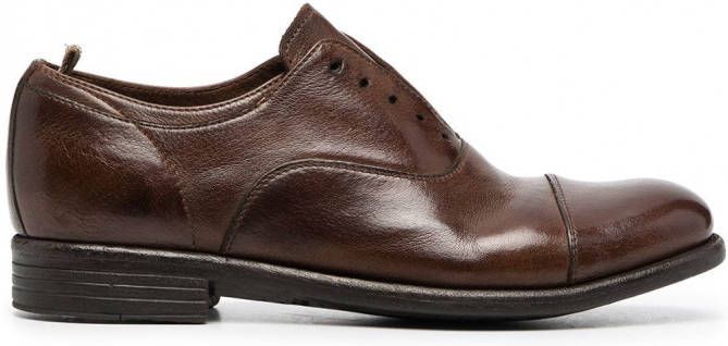 Officine Creative Calixte slip-on Oxford schoenen Bruin