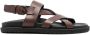 Officine Creative Charrat leren sandalen Bruin - Thumbnail 1