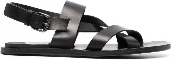 Officine Creative Chios sandalen met bandje Zwart
