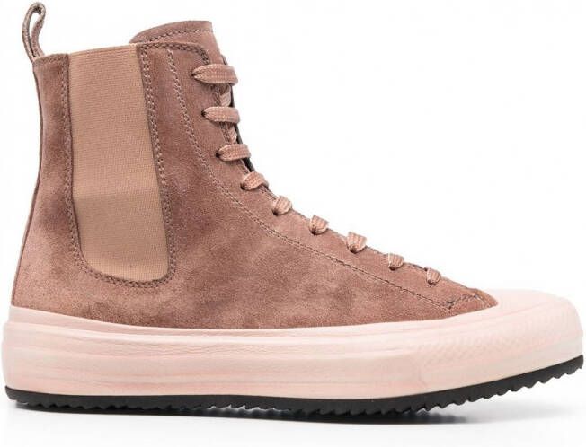 Officine Creative Frida suède sneakers Roze