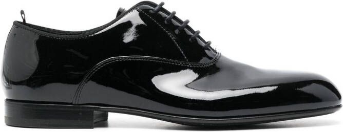 Officine Creative Harvey Oxford lakleren schoenen Zwart