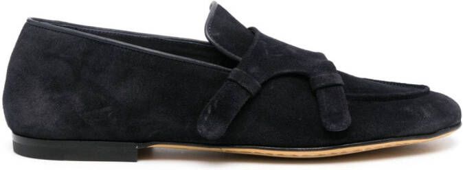 Officine Creative Herbie suède loafers Blauw