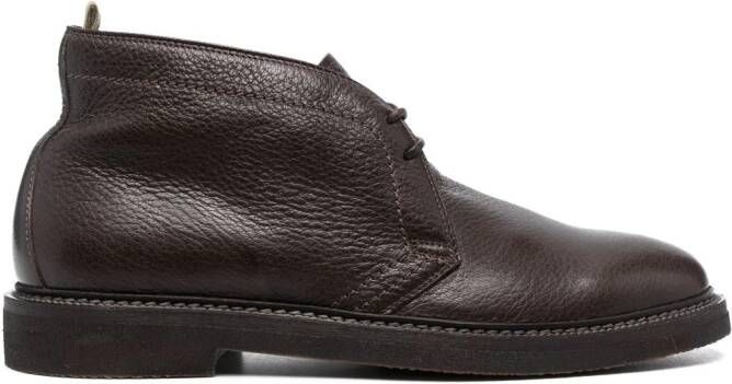 Officine Creative Hopkins leren laarzen Bruin