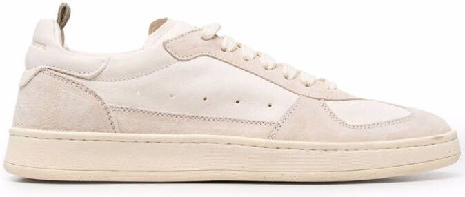 Officine Creative Kadett sneakers met vlakken Beige