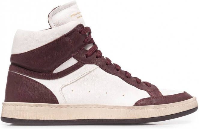 Officine Creative Kareem 107 high-top sneakers Bruin
