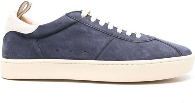 Officine Creative Karma 001 suède sneakers Blauw