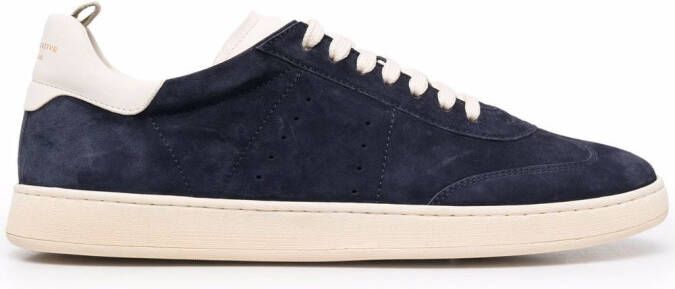 Officine Creative Kombo tweekleurige sneakers Blauw