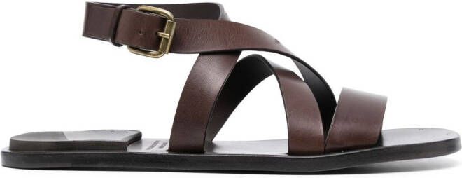 Officine Creative Kontaire 012 leren sandalen Bruin