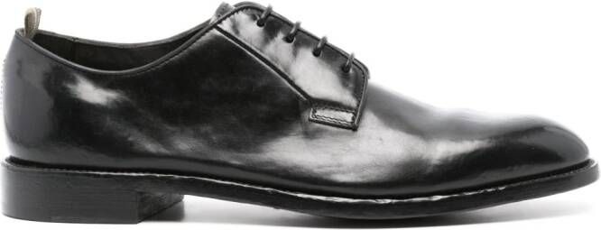 Officine Creative Leren Derby schoenen Zwart