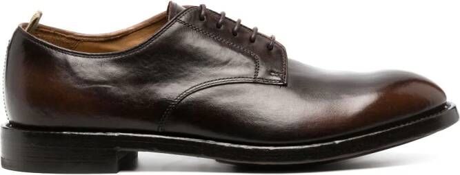 Officine Creative Leren derby schoenen Bruin