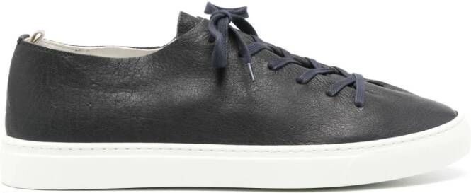 Officine Creative Leggera suède sneakers Blauw