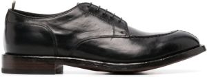 Officine Creative Leren Derby schoenen Zwart