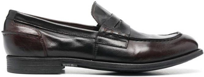 Officine Creative Leren loafers Bruin