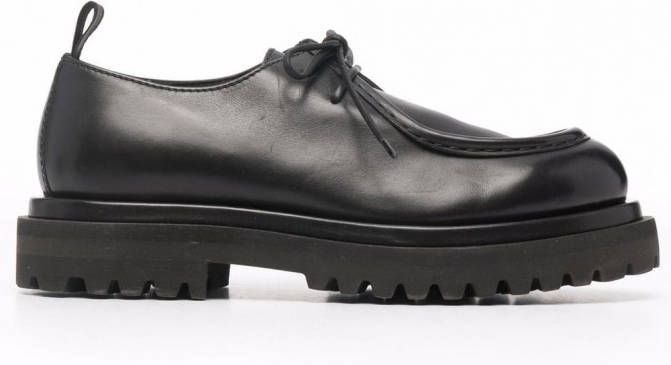 Officine Creative Leren loafers Zwart