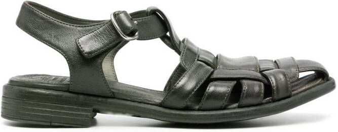 Officine Creative Leren sandalen Groen