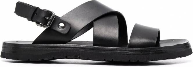 Officine Creative Leren sandalen Zwart