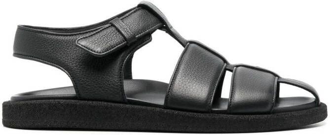 Officine Creative Leren sandalen Zwart