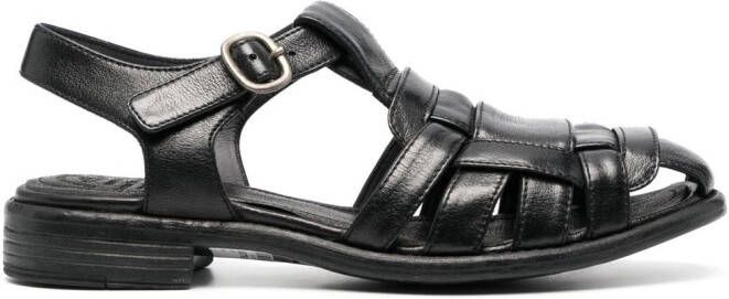 Officine Creative Leren sandalen Zwart