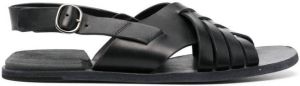 Officine Creative Leren sandalen Zwart