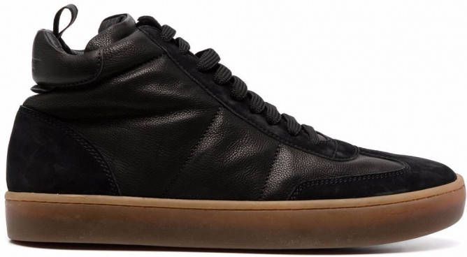 Officine Creative Leren sneakers Zwart