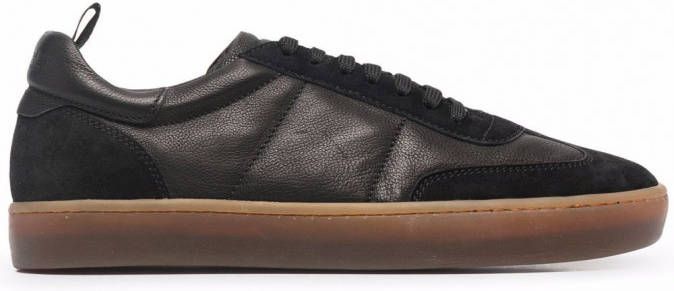 Officine Creative Leren sneakers Zwart