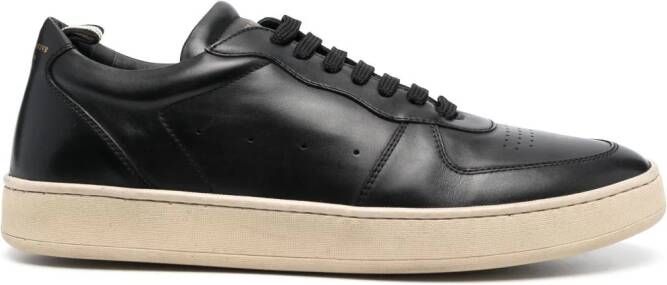 Officine Creative Leren sneakers Zwart